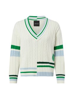 Damski sweter z dzianiny z wełną