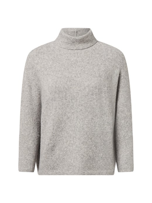 Damski sweter z dzianiny z wełną - detal Tiola