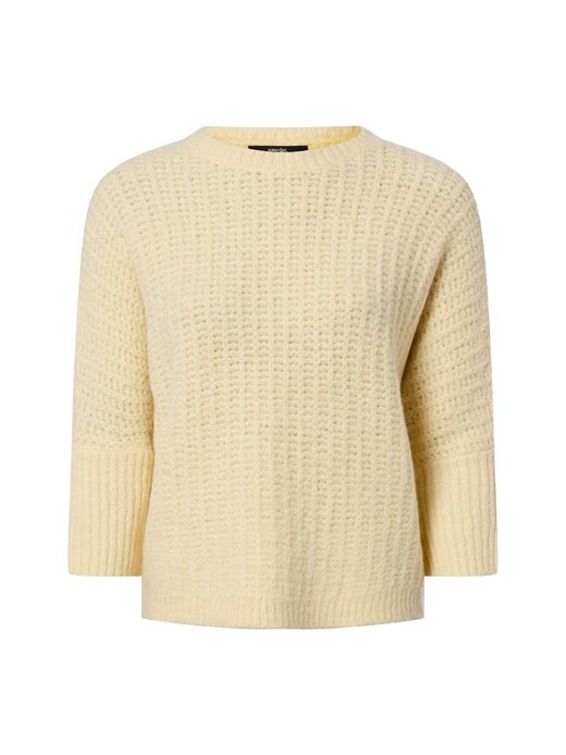 Damski sweter z dzianiny z wełną i alpaką - Tumelda