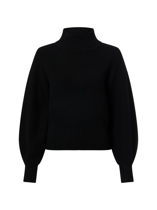 Damski sweter z dzianiny z wełną i kaszmirem - Sorellasio