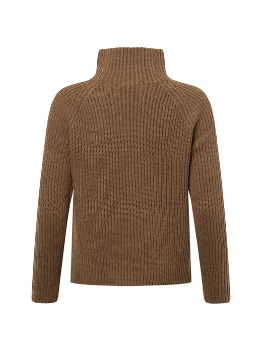 Damski sweter z dzianiny z zawartością alpaki - Arwen