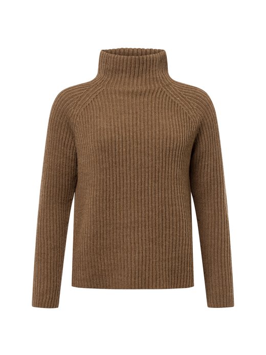 Damski sweter z dzianiny z zawartością alpaki - Arwen