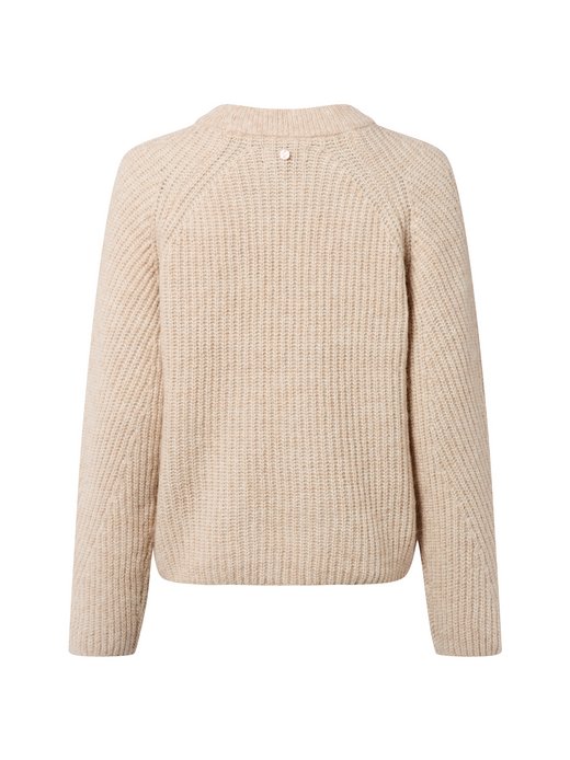 Damski sweter z dzianiny z zawartością alpaki - Nuzindi