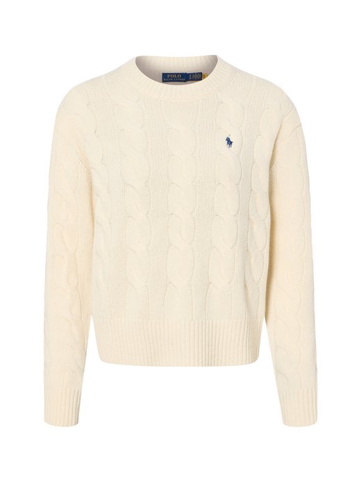 Damski sweter z dzianiny z zawartością kaszmiru