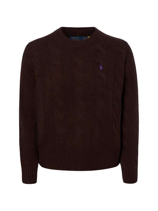 Damski sweter z dzianiny z zawartością kaszmiru