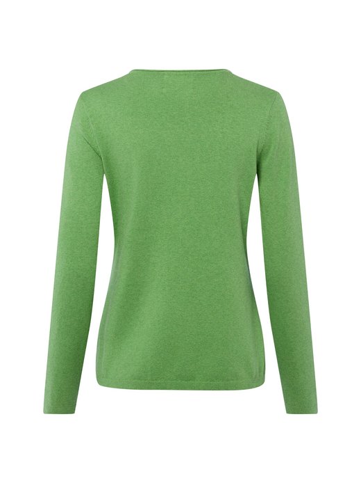 Damski sweter z dzianiny z zawartością kaszmiru