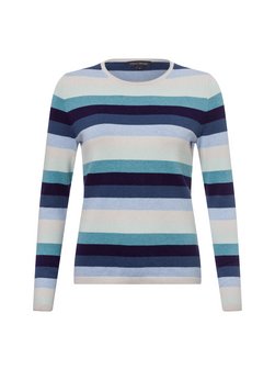 Damski sweter z dzianiny z zawartością kaszmiru