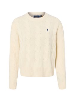 Damski sweter z dzianiny z zawartością kaszmiru
