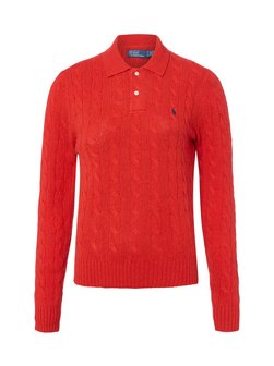 Damski sweter z dzianiny z zawartością kaszmiru
