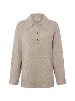 Damski sweter z dzianiny z zawartością wełny - Laiani Jumper