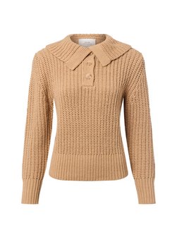 Damski sweter z dzianiny z zawartością wełny - Proyer