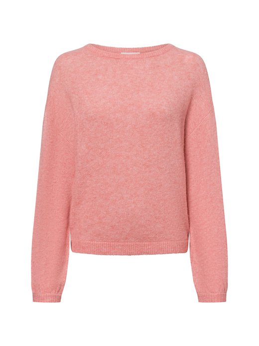 Damski sweter z dzianiny z zawartością wełny i moheru