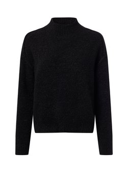 Damski sweter z dzianiny z zawartością wełny