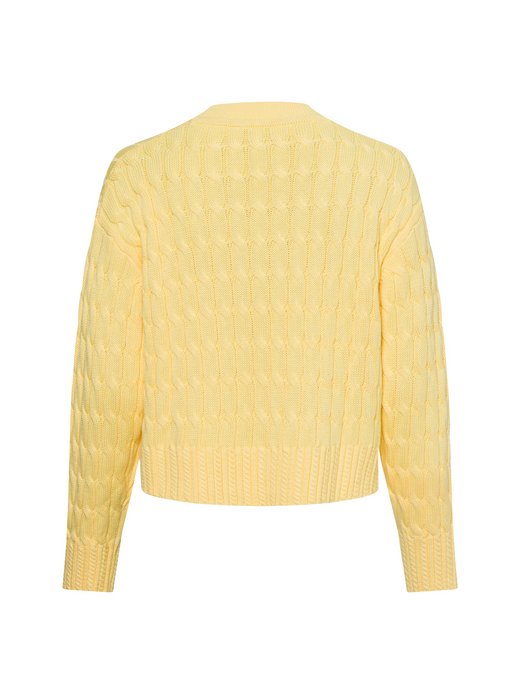 Damski sweter z grubej dzianiny