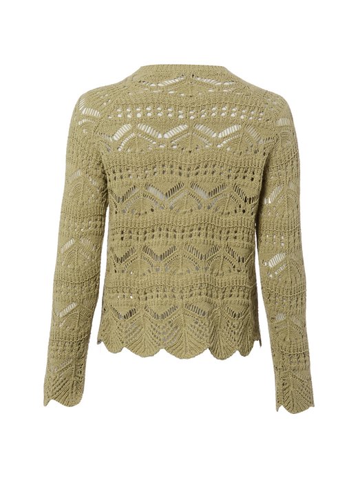 Damski sweter z grubej dzianiny