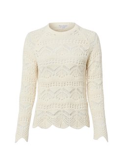 Damski sweter z grubej dzianiny