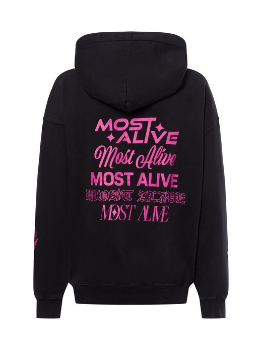 Damski sweter z kapturem - Mei