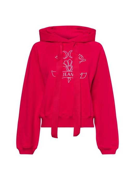 Damski sweter z kapturem - Tinna