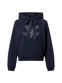 Damski sweter z kapturem - Tinna