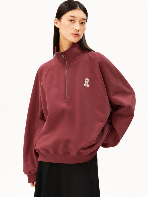 Damski sweter z kapturem