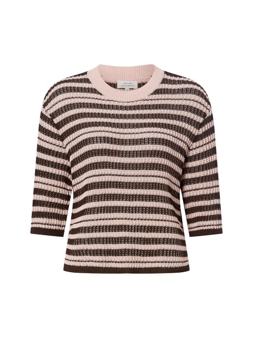 Damski sweter z krótkim rękawem - Punny