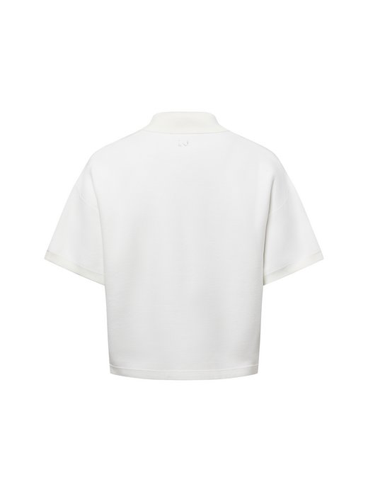 Damski sweter z krótkim rękawem