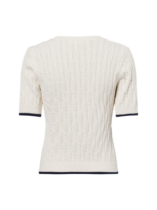 Damski sweter z krótkim rękawem