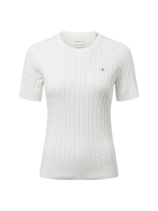 Damski sweter z krótkim rękawem