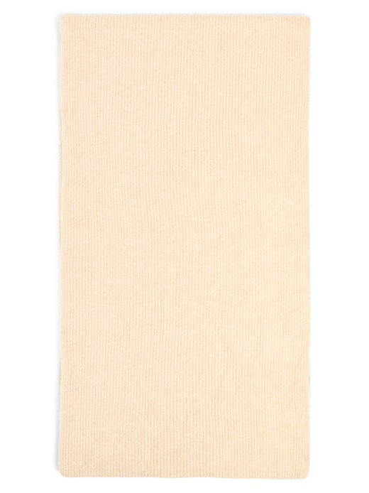 Damski szalik z dzianiny z zawartością wełny - Sanela