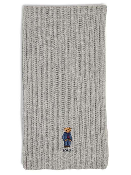 Damski szalik z zawartością wełny - Bear Scarf