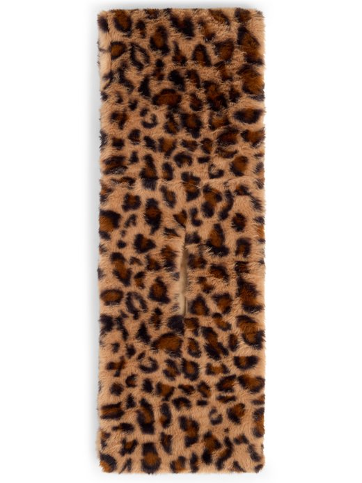 Damski szalik ze sztucznego futra