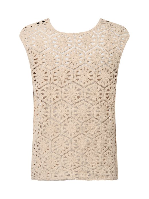 Damski top na szydełku