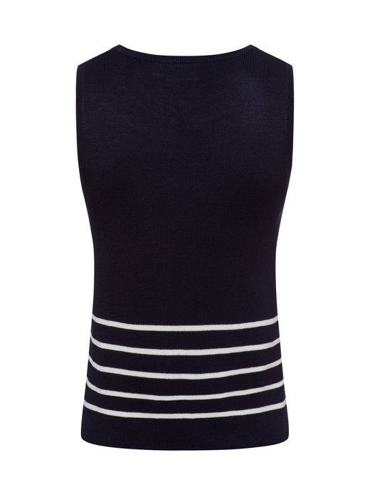 Damski top z dzianiny - Vikippa