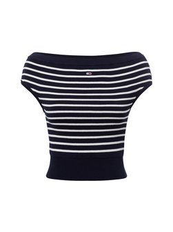 Damski top z dzianiny