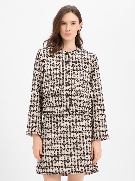 Damski tweedowy blezer - Jenifer