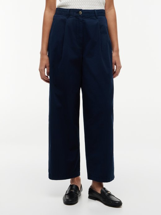Damskie chino beczkowe