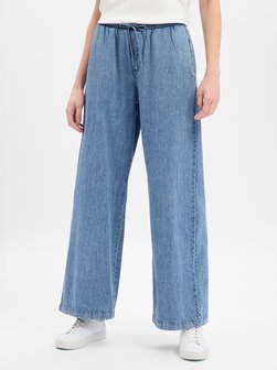 Damskie spodnie jeansowe - Enza