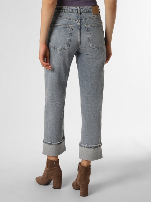 Damskie spodnie jeansowe