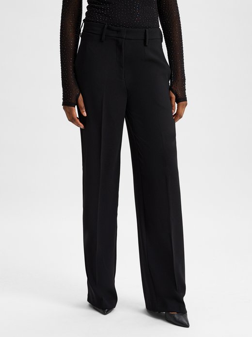 Damskie spodnie materiałowe - Camilla