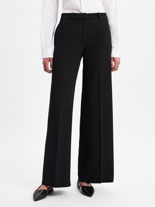 Damskie spodnie materiałowe - Hasene