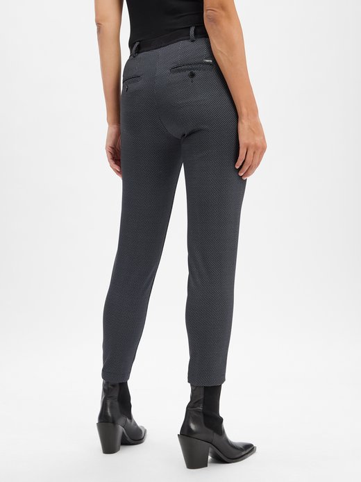 Damskie spodnie materiałowe - Maron S