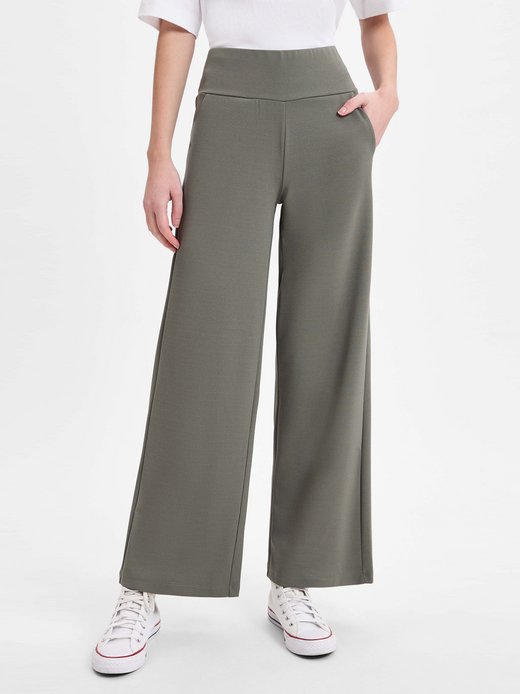 Damskie spodnie materiałowe - SC-Siham