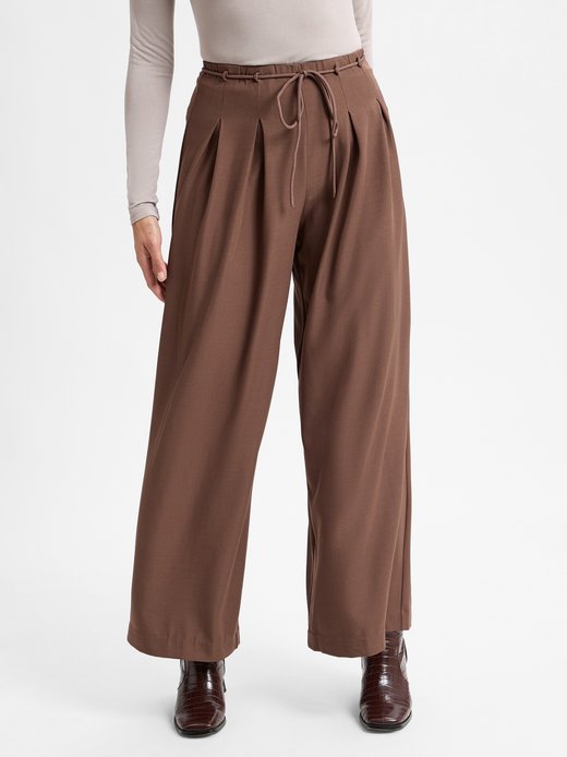 Damskie spodnie materiałowe -Yascamma