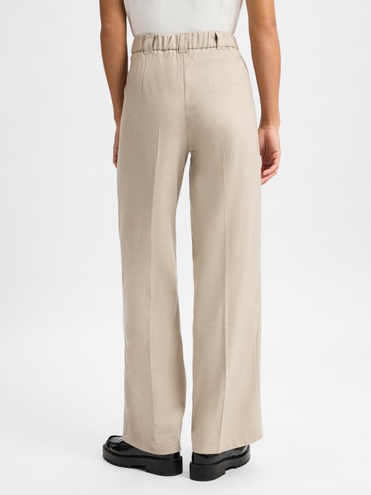 Damskie spodnie materiałowe