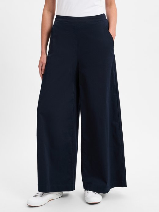 Damskie spodnie materiałowe