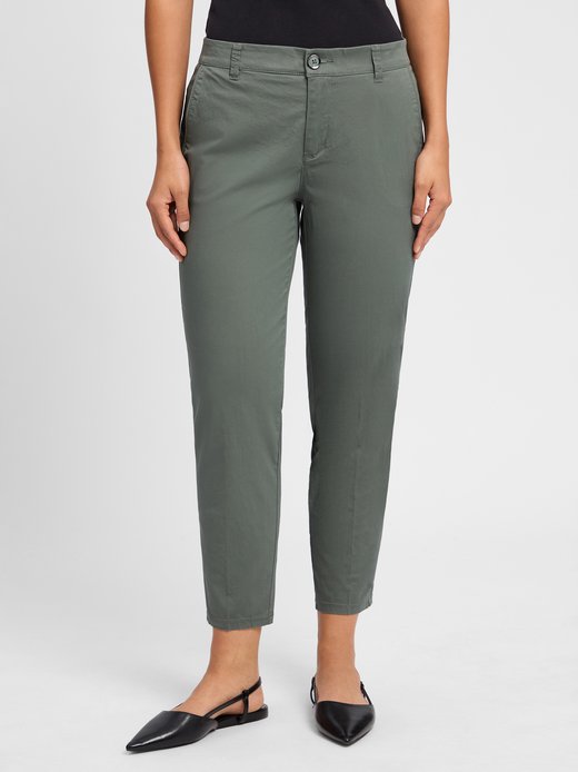 Damskie spodnie materiałowe