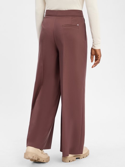 Damskie spodnie plisowane - Horesa