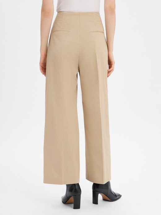 Damskie spodnie plisowane - Tulotta