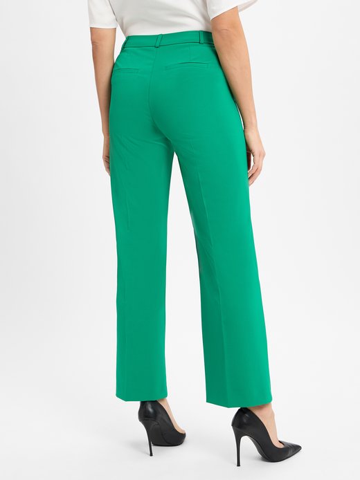 Damskie spodnie plisowane