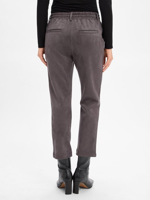 Damskie spodnie plisowane